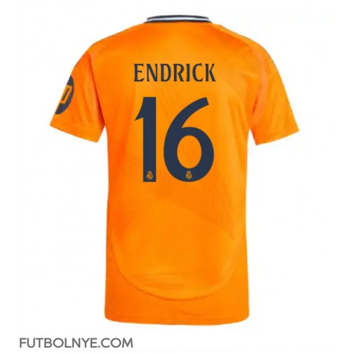 Camiseta Real Madrid Endrick #16 Visitante Equipación 2024-25 manga corta